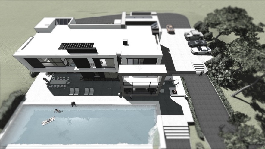 2018 年启动的摩尔多瓦郊区住宅设计-133