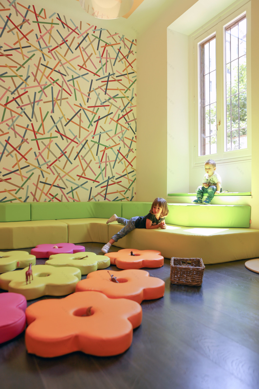 米兰历史建筑中的创新幼儿园设计-6