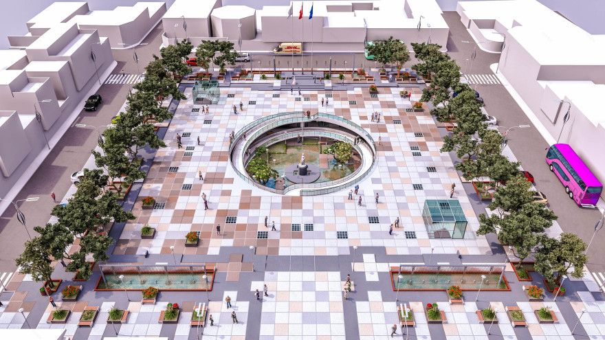 2016 年秘鲁圣佩德罗广场设计-4