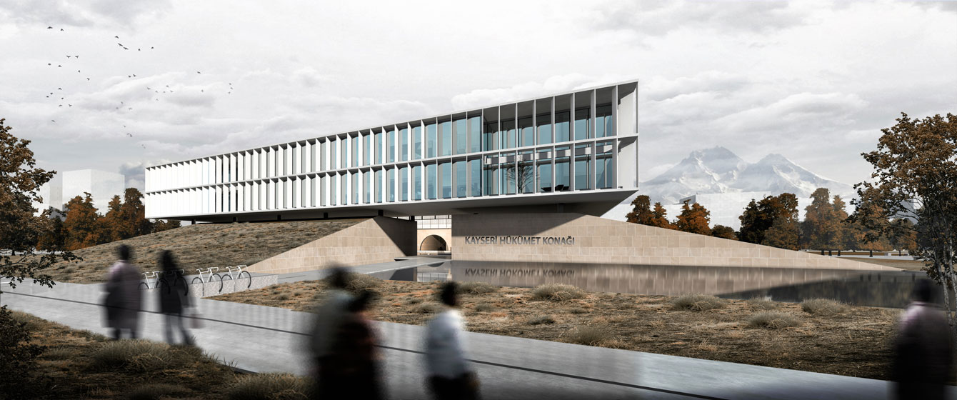 土耳其 ILLER BANK 公共建筑设计竞赛-1