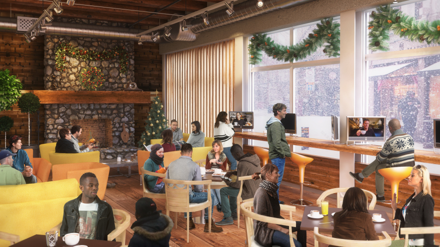 餐馆和酒吧的内部-3