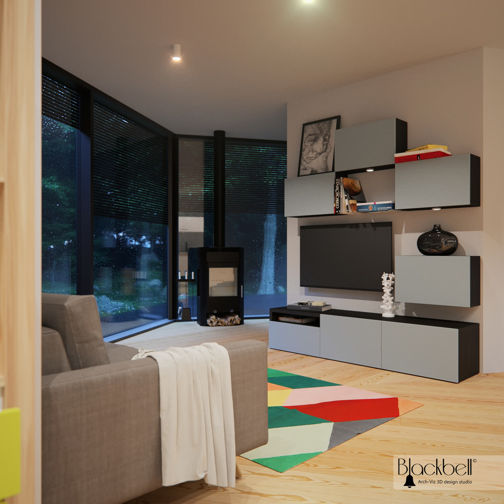 Hexagonal house project.-8