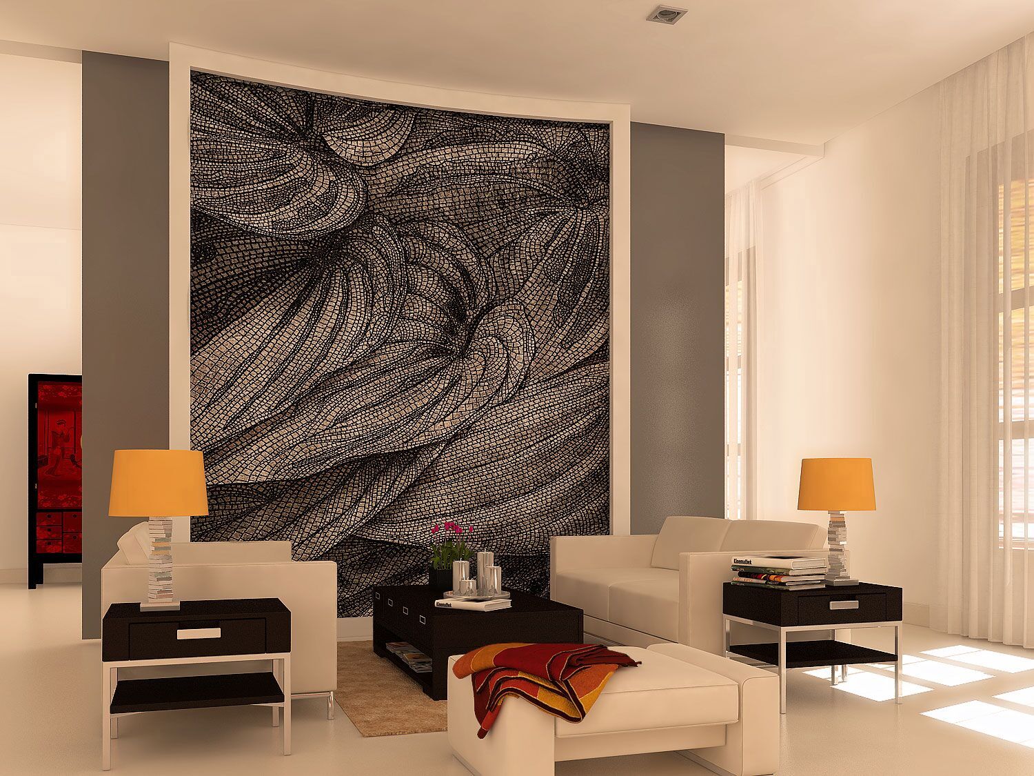 2015 年室内设计佳作 | 大理石与马赛克打造极致卫浴空间-15