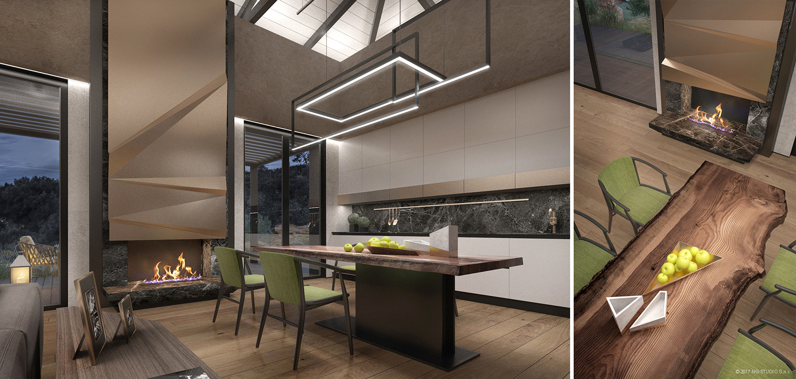 意大利里维埃拉现代别墅设计，NG-STUDIO 打造自然与艺术的融合-7