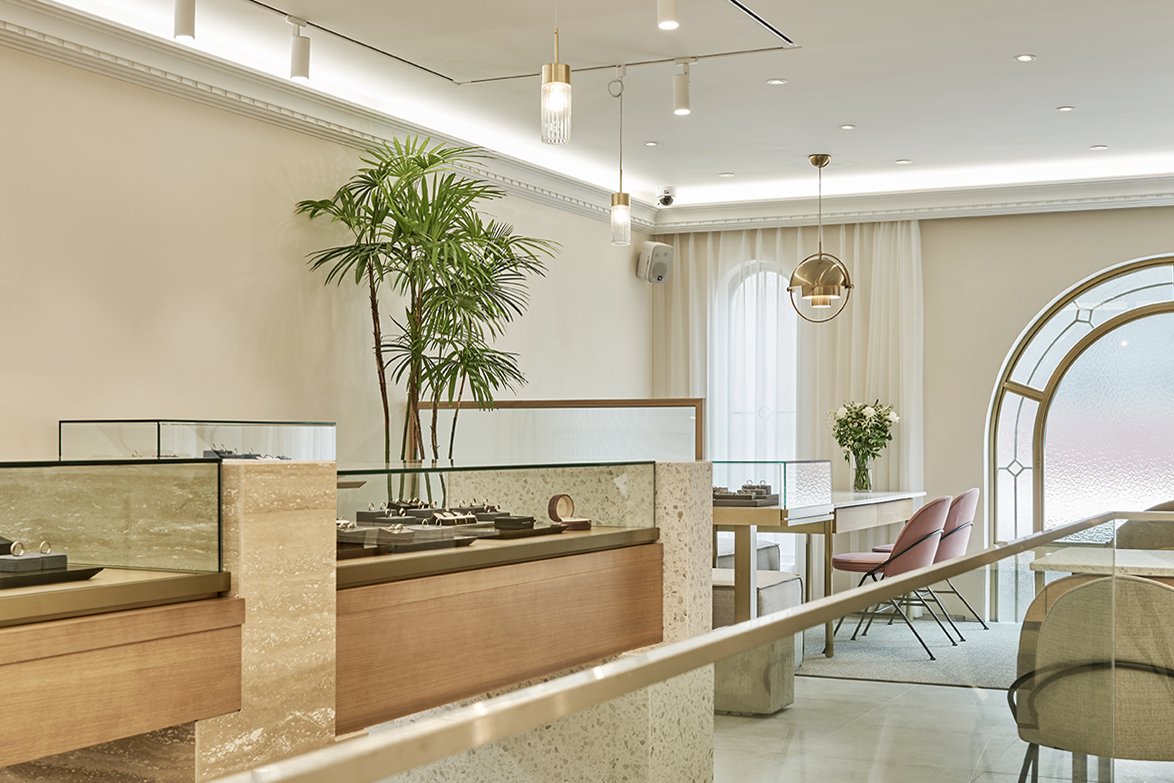 自然韵律 | 首尔 Noonee 珠宝店室内设计-5