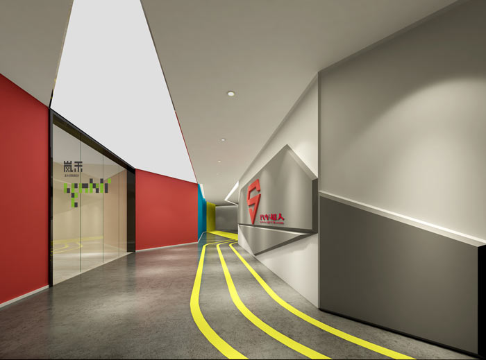 汽车超人网络科技公司办公室装修设计案例解析-7