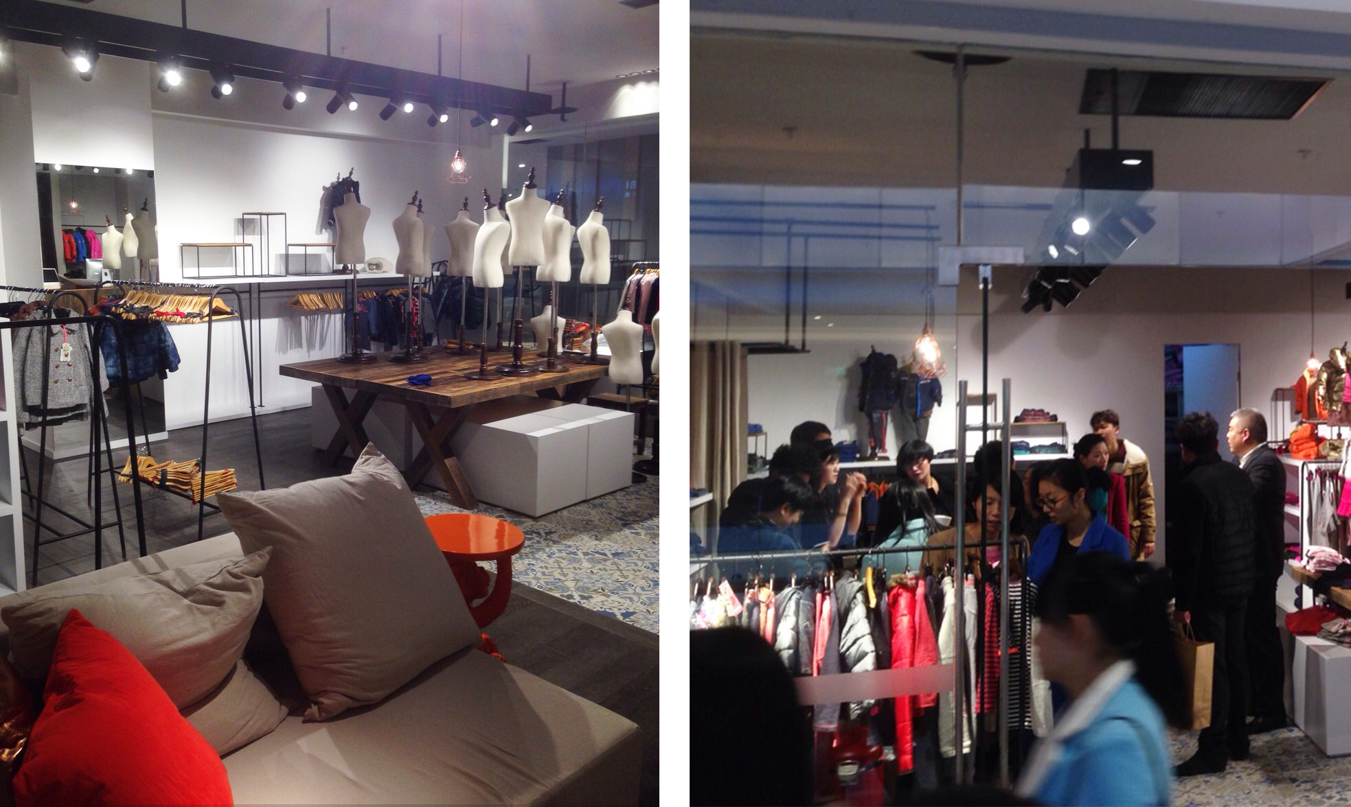 自然色彩的儿童时尚店铺设计-6