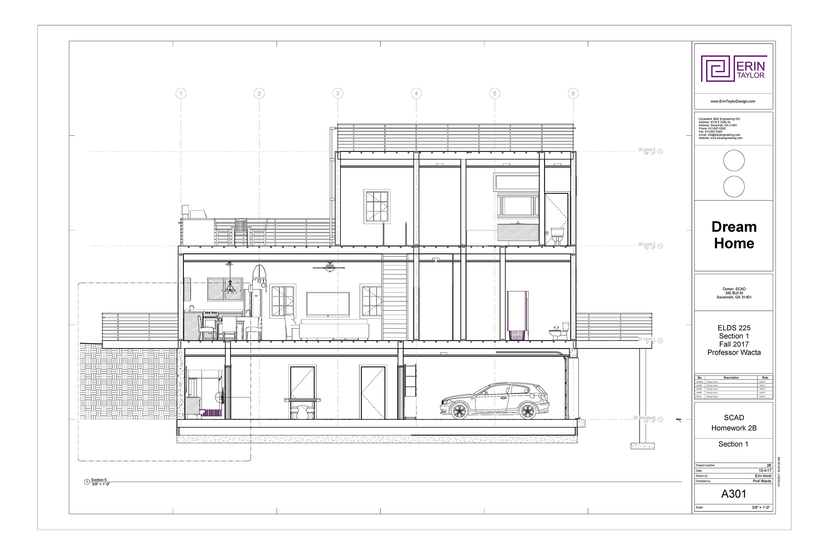 Revit House Plan Construction Document-17