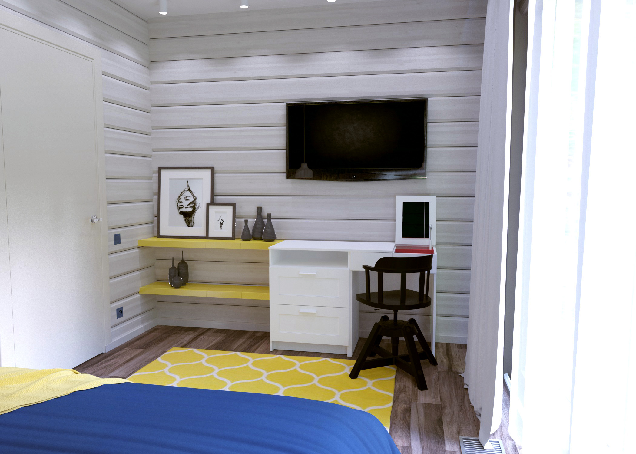 木质空间的艺术 | 温馨二居室的室内设计-30