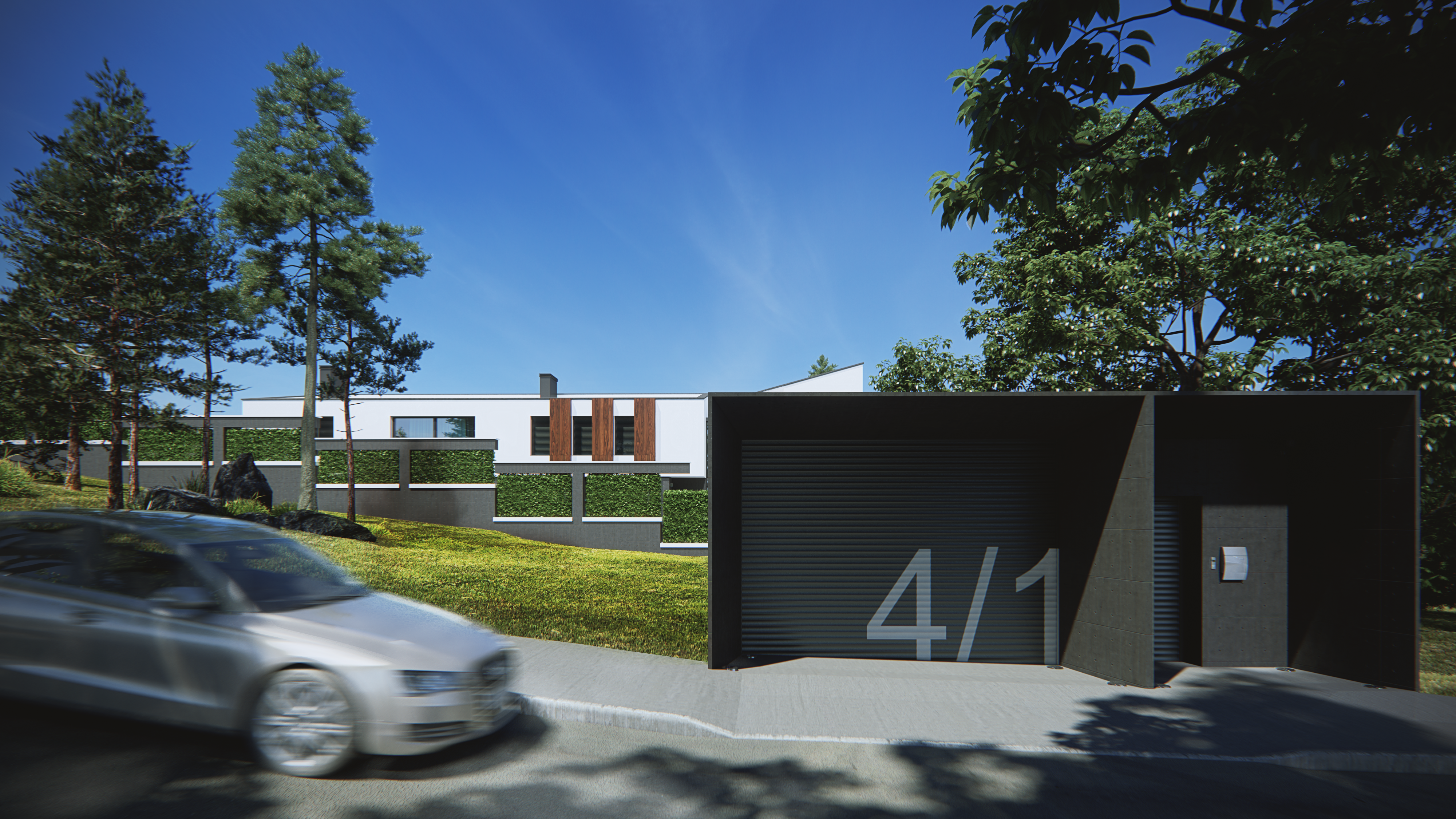 Hill House（山间豪华现代住宅）-15