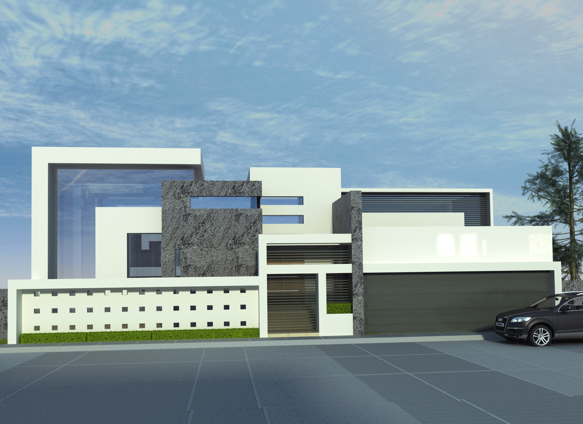 墨西哥风情独栋住宅设计-17