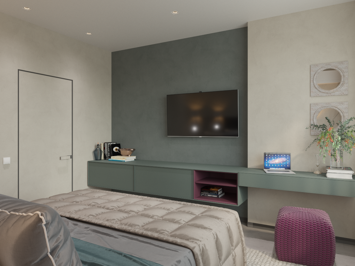 乌克兰基辅 106 平米现代公寓设计-17