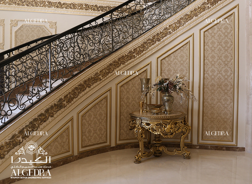 英伦古韵 | 迪拜豪华别墅室内设计-2