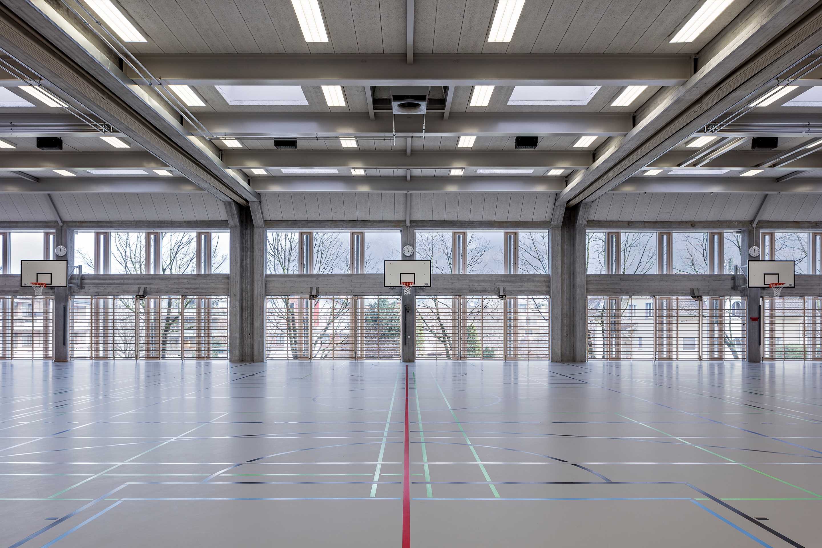 balzers sports hall renovation and expansion-9