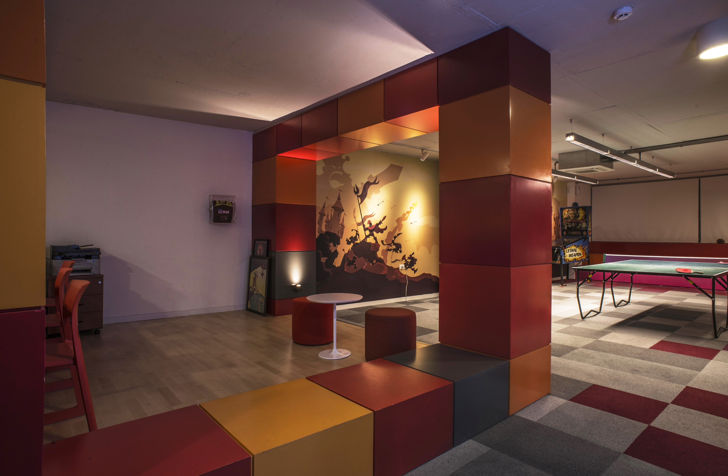 铁皮游戏总部办公空间设计-48