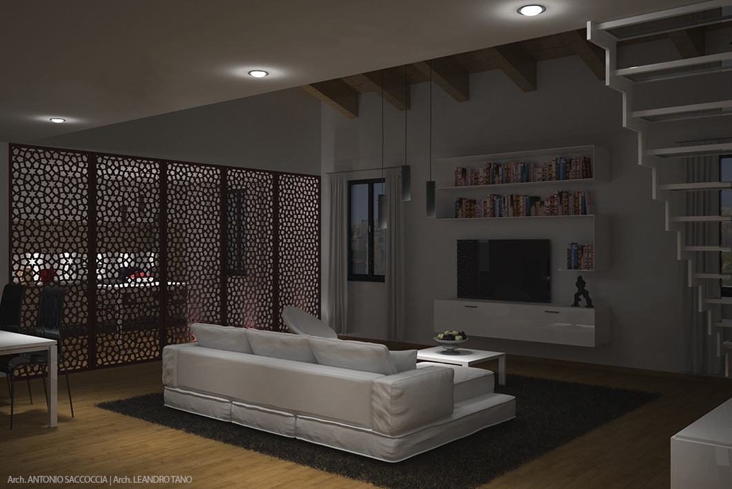 透孔屏风打造灵动空间-21