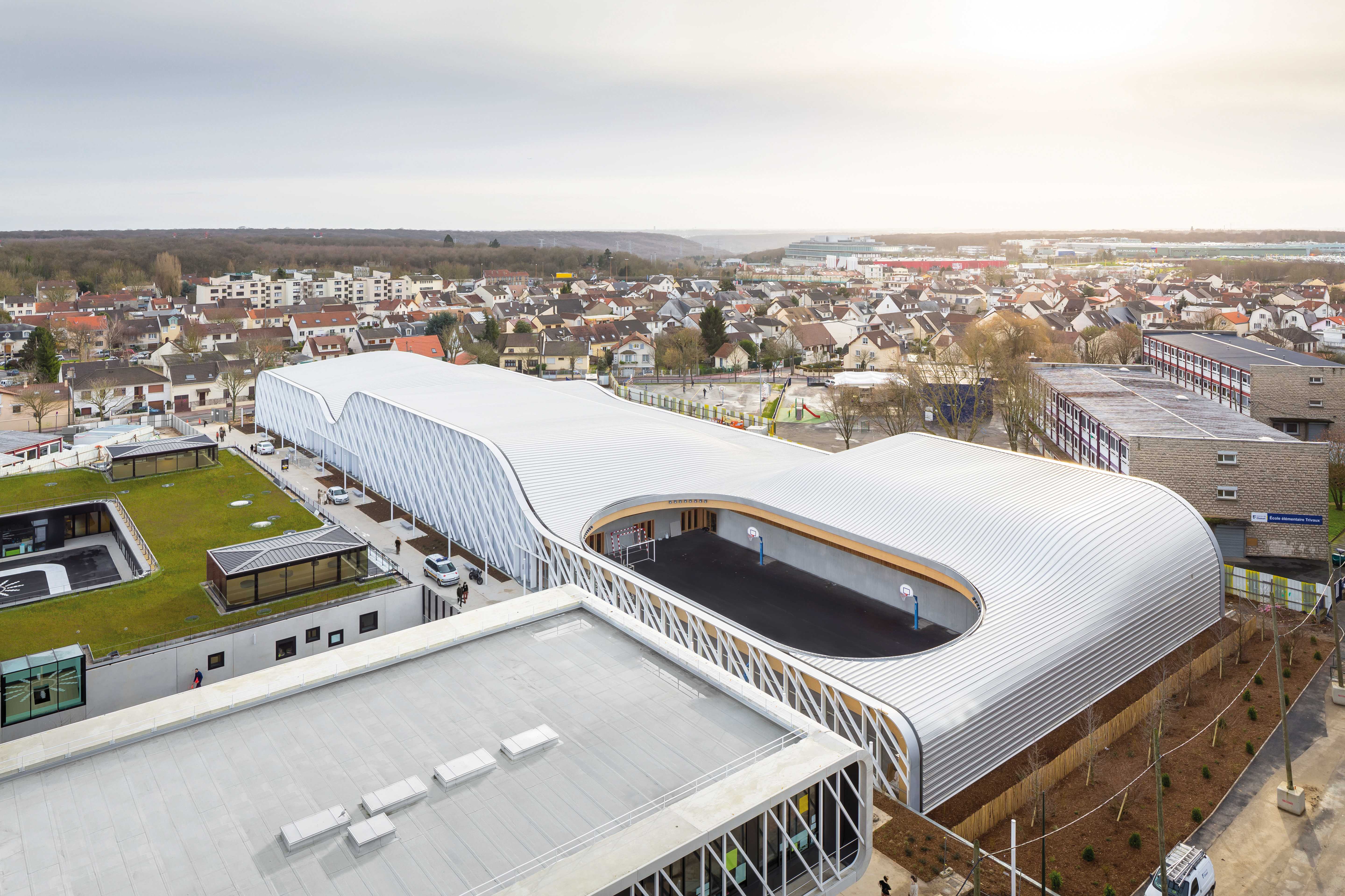 克拉玛特学校群 · 城市景观与教育的和谐融合-40