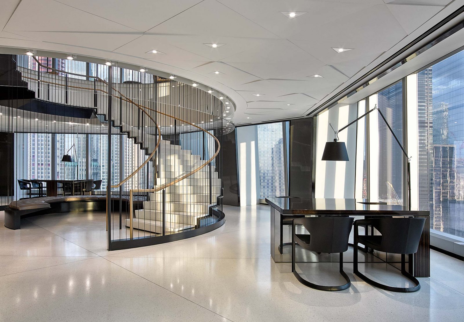 纽约世贸中心 Gensler 设计 时尚杂志办公空间-5