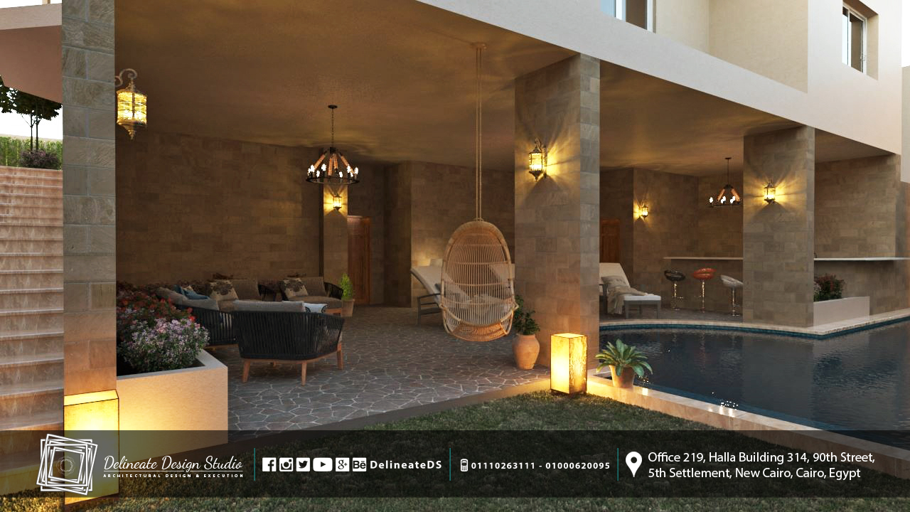 新开罗别墅 | 现代宜居的室内外设计-53