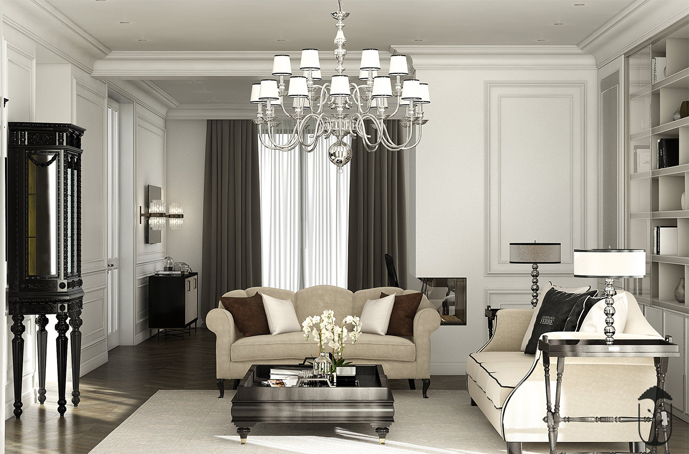 乡间别墅的现代简约之美-1