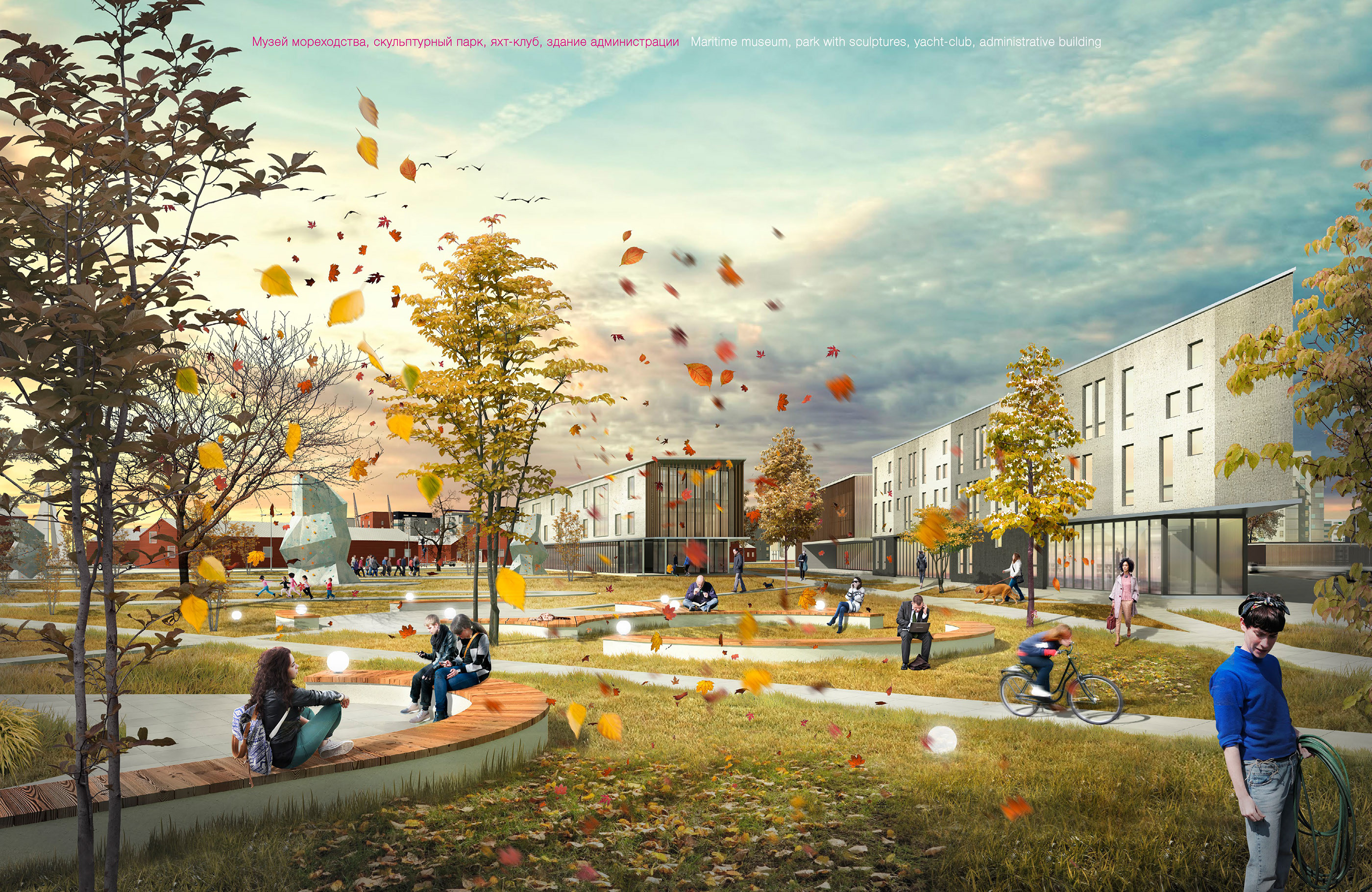 Спортивно-развлекательный комплекс с речным вокзалом-12