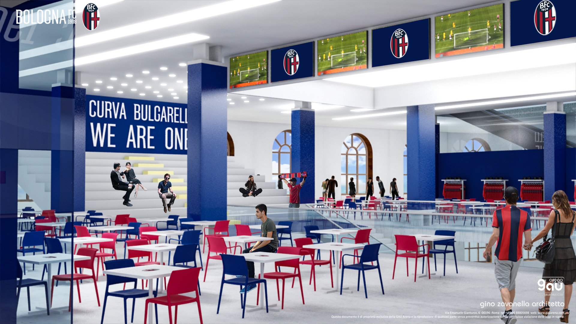 意大利博洛尼亚 Renato Dall'Ara 球场翻新设计-13