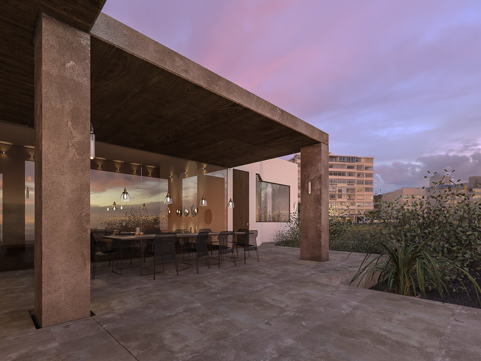 DUSK 别墅 | 自然与奢华共融的设计典范-3