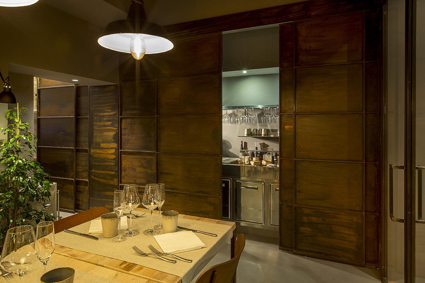 2017 年完成的 Hosteria 餐厅室内设计案例-6