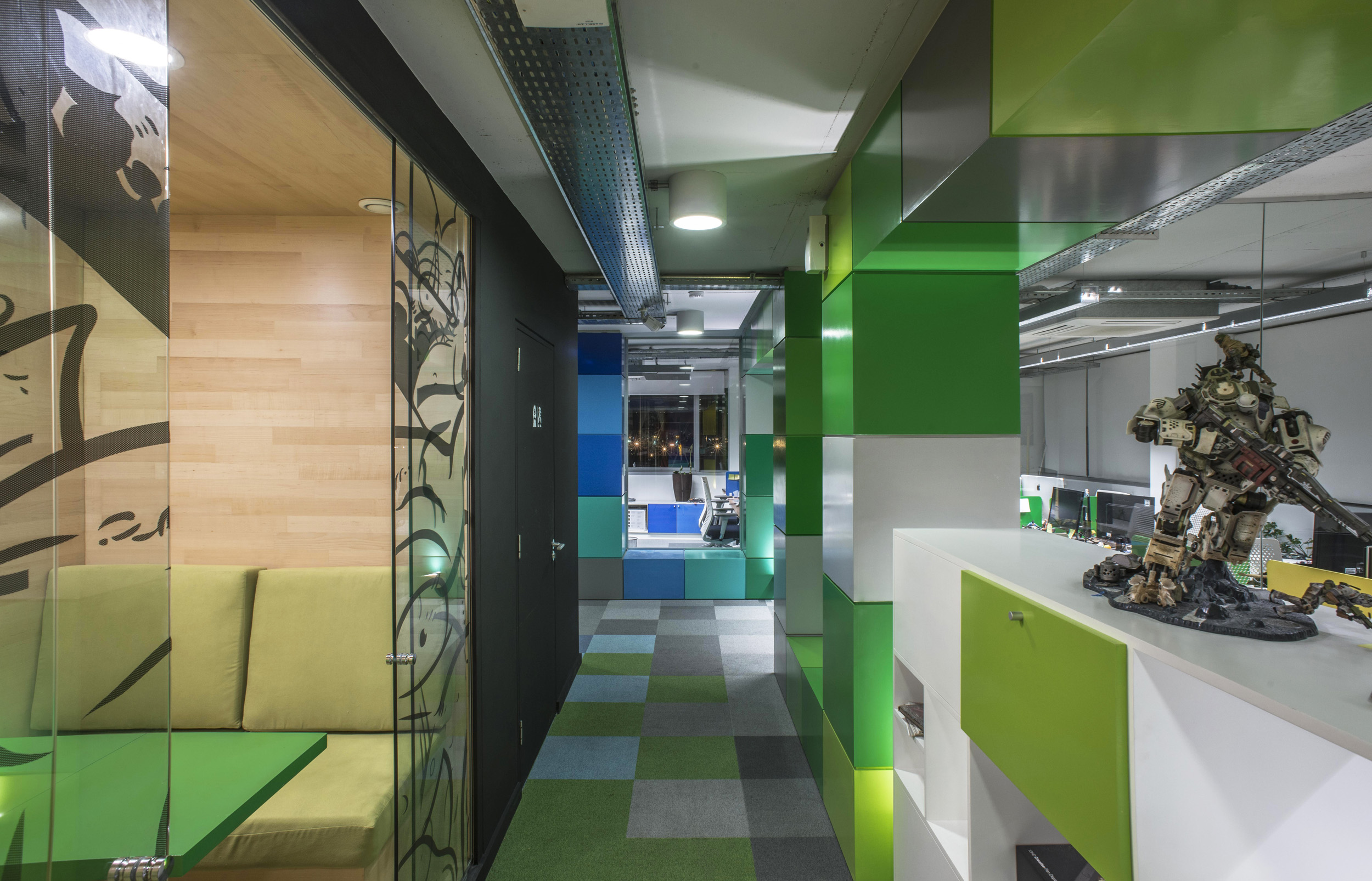 铁皮游戏总部办公空间设计-34