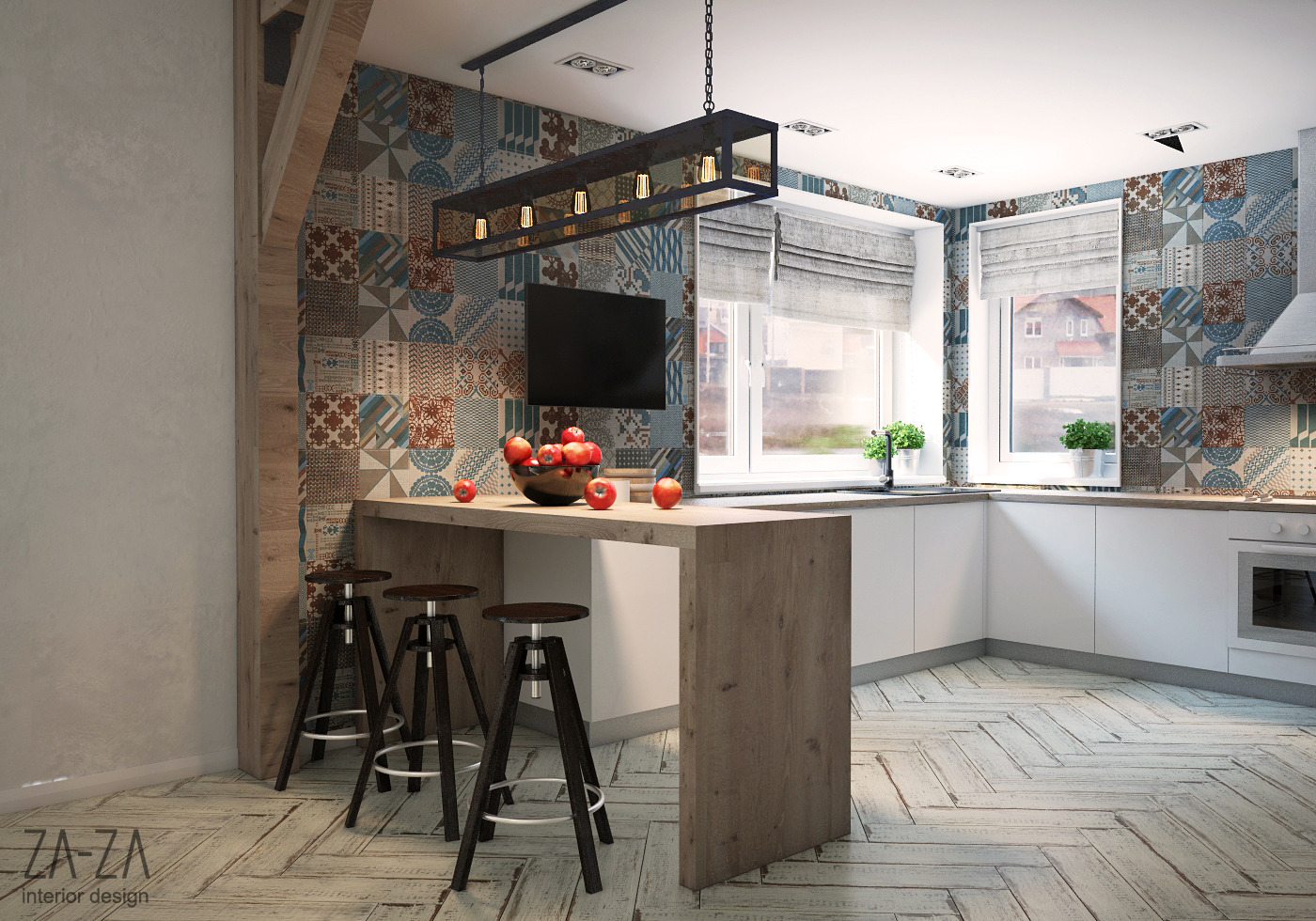 年轻公寓的极简生活空间-17