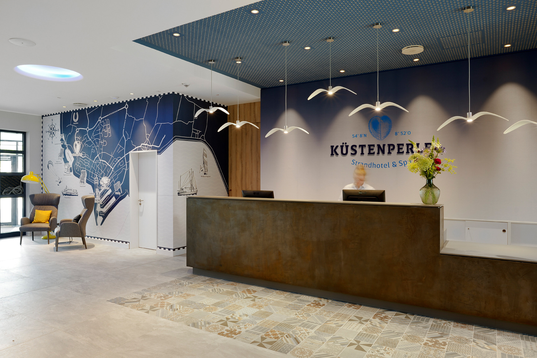2017 年完成的"Hotel Küstenperle"室内设计案例-10