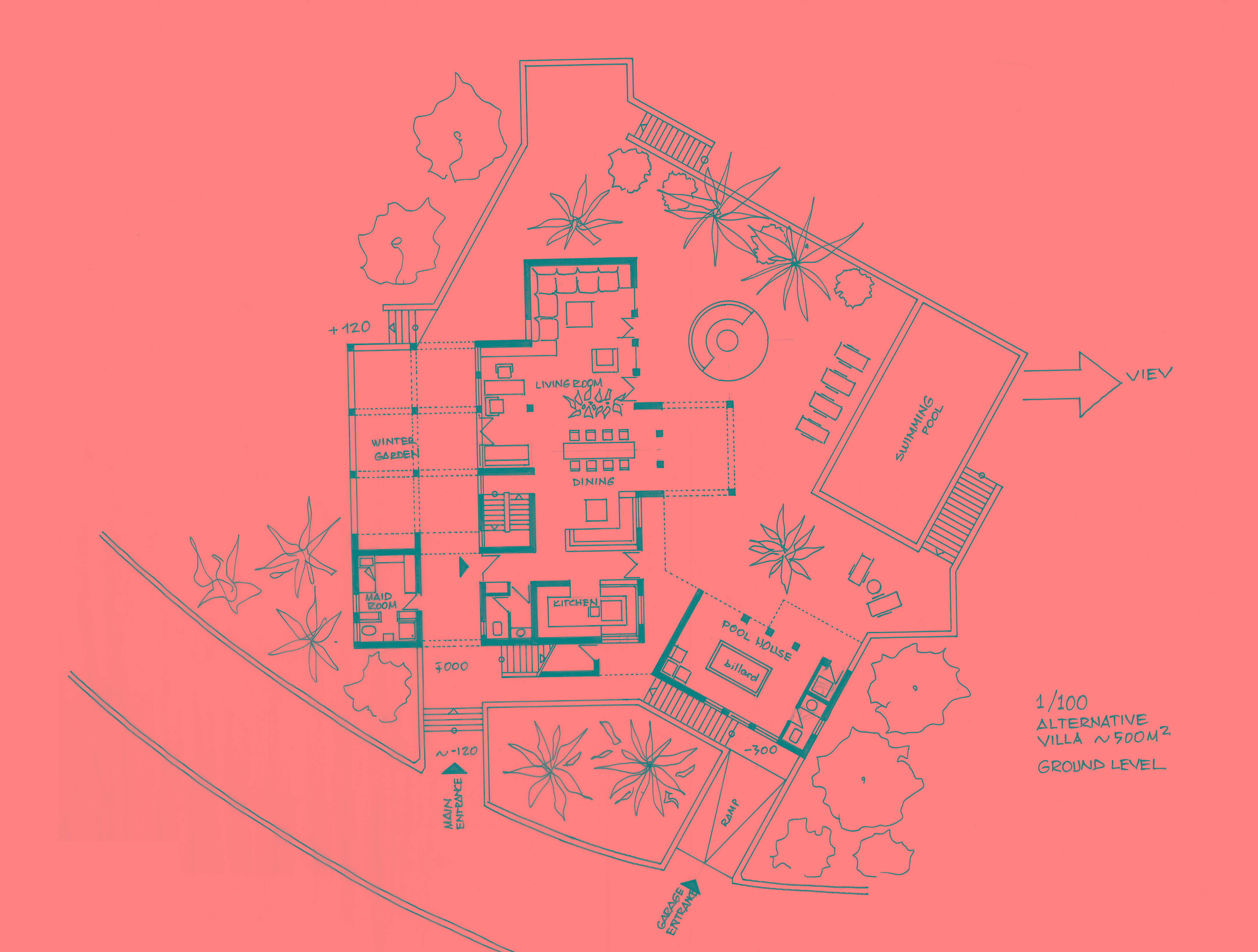 未实现的土耳其巴特鲁姆豪华私人庄园设计-5