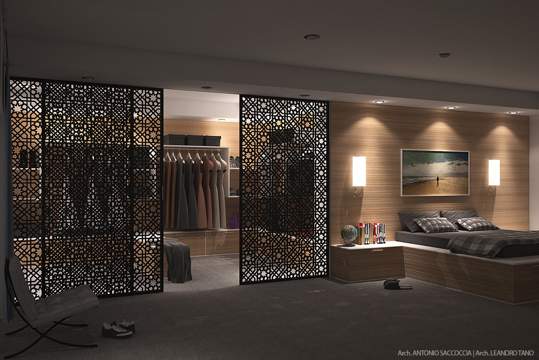 透孔屏风打造灵动空间-35