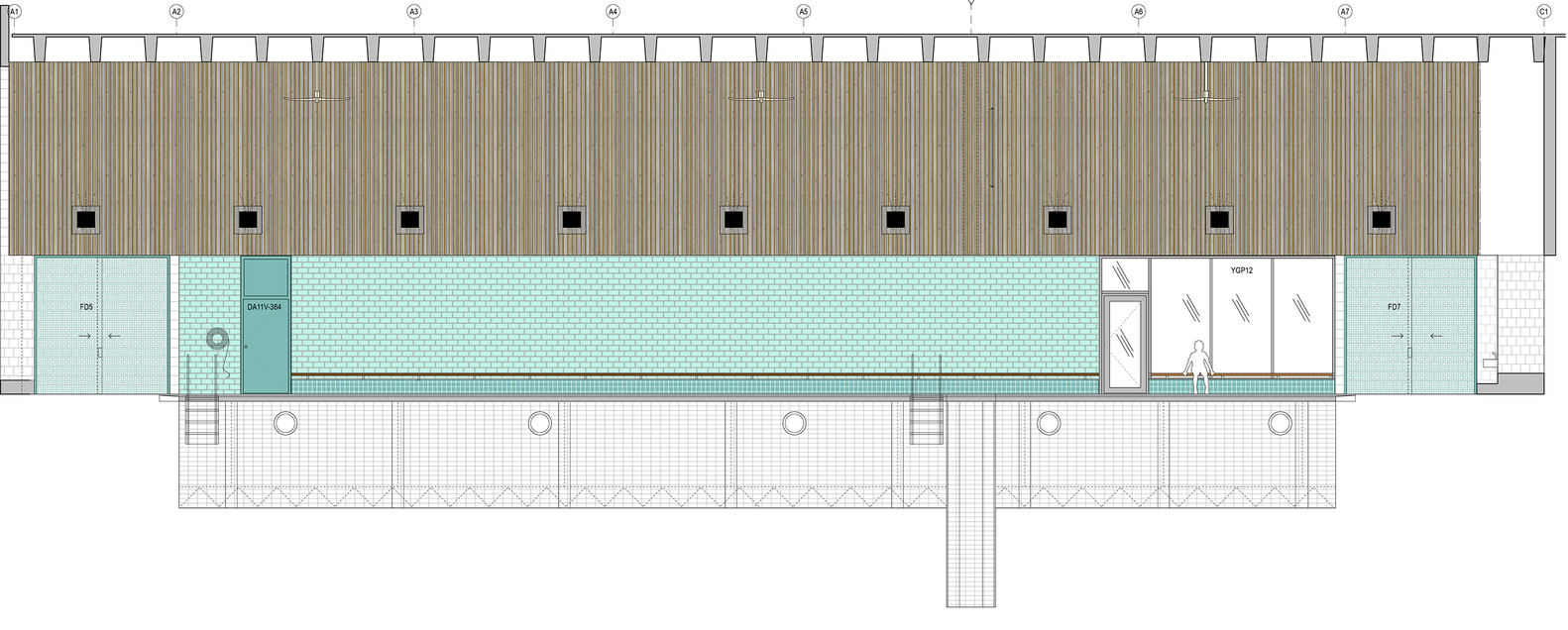 松德比贝里室内游泳池-59