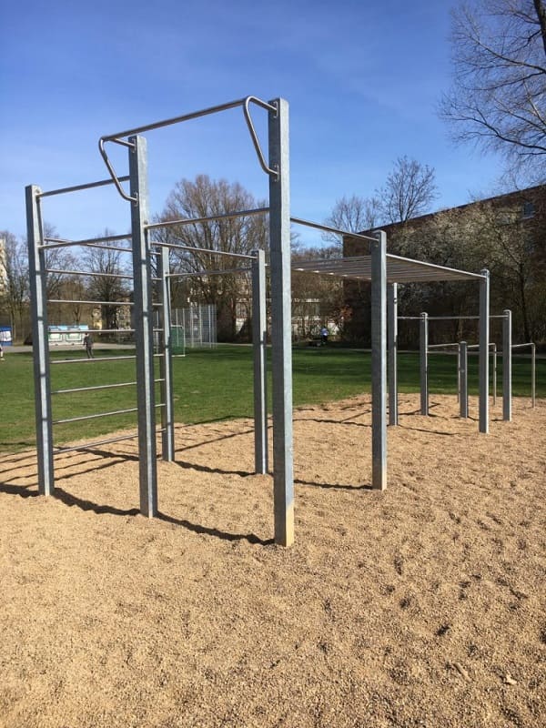 模块化城市健身设施 RhinoVis®Fortress Calisthenics-7