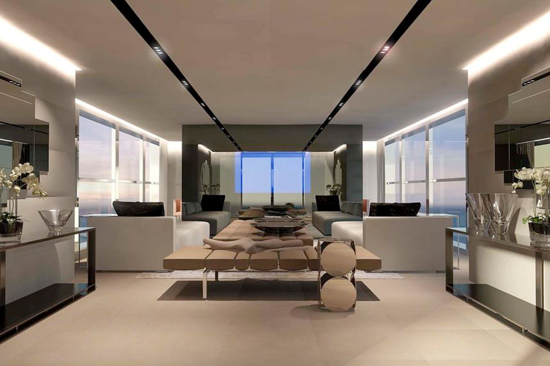 船舶室内设计团队打造 50 米豪华游艇内饰-65