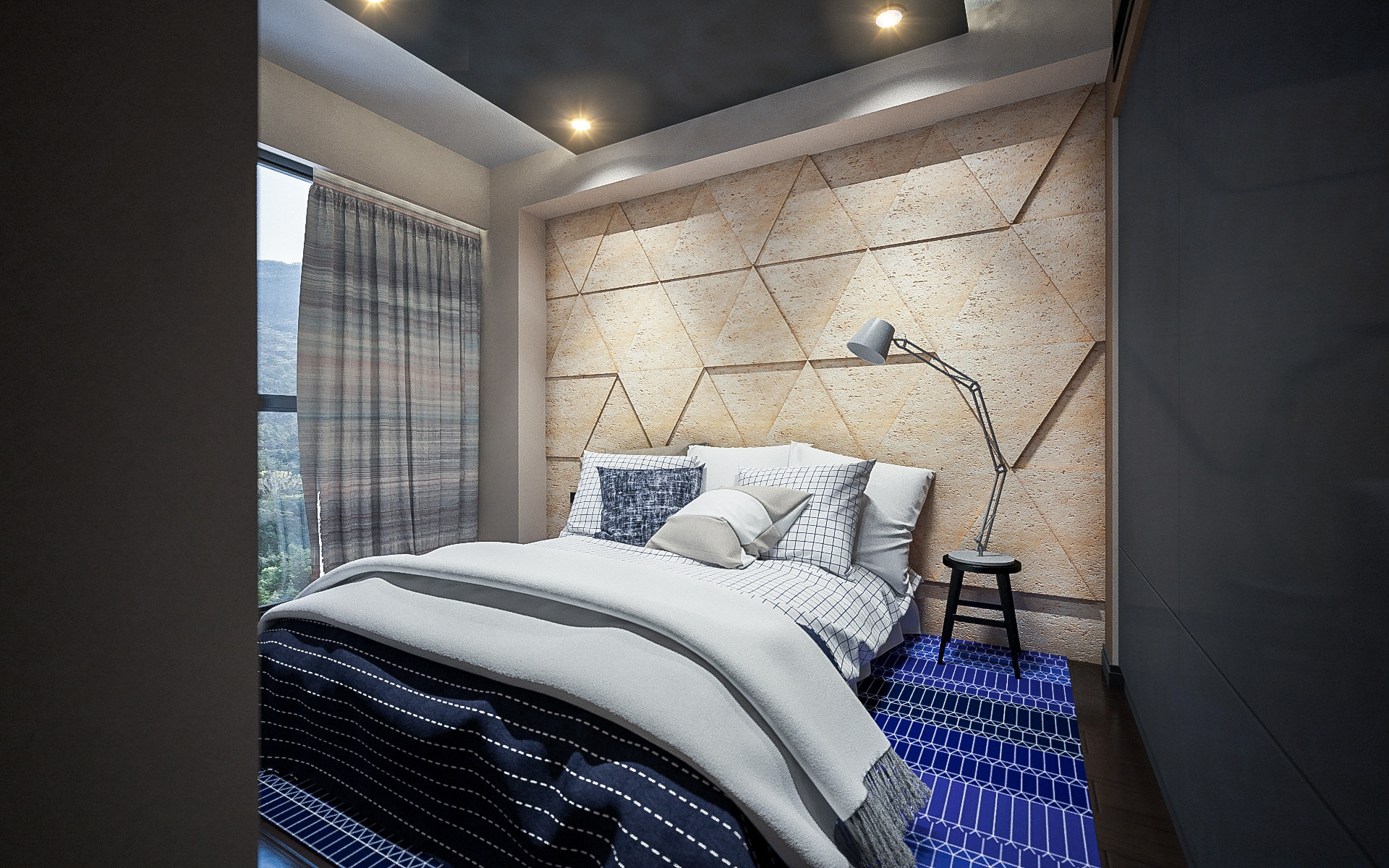 都市幻影 | 200 平米顶层公寓设计-21