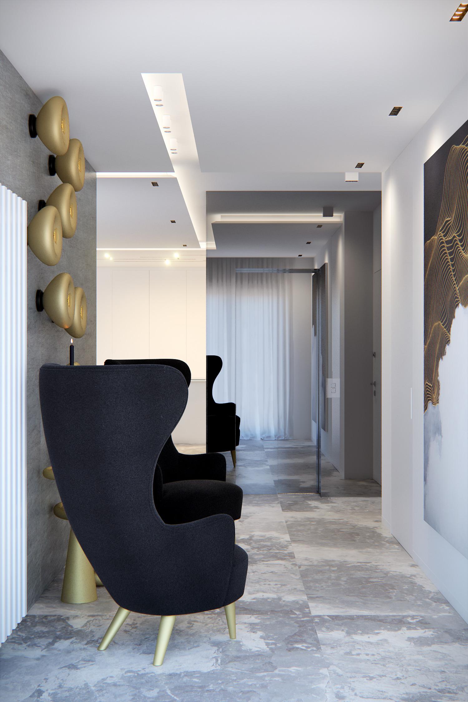 2019 年意大利 Cerigola 市 G-House 公寓翻新设计-7