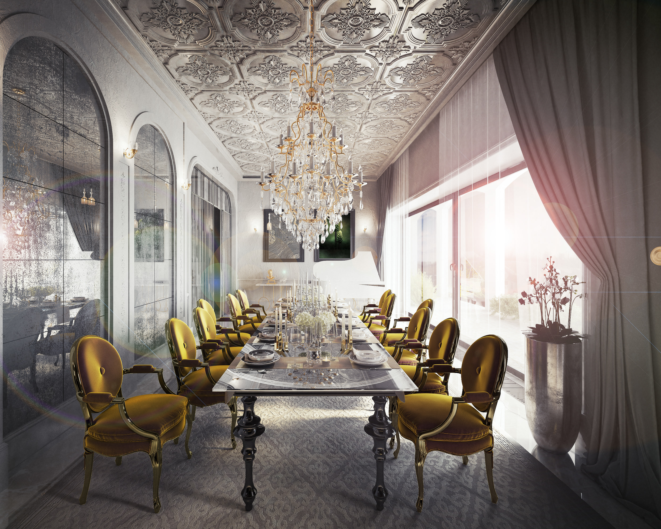 乌克兰基辅 600 平米私人住宅室内设计-8