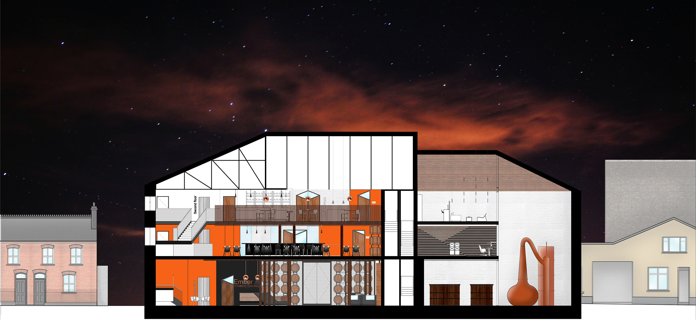 都柏林威士忌酒厂——旧建筑新生命-2