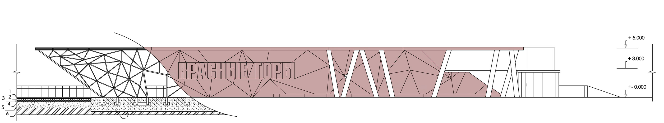 Sience geological research center-campus"RED MOUNTAINS"-17