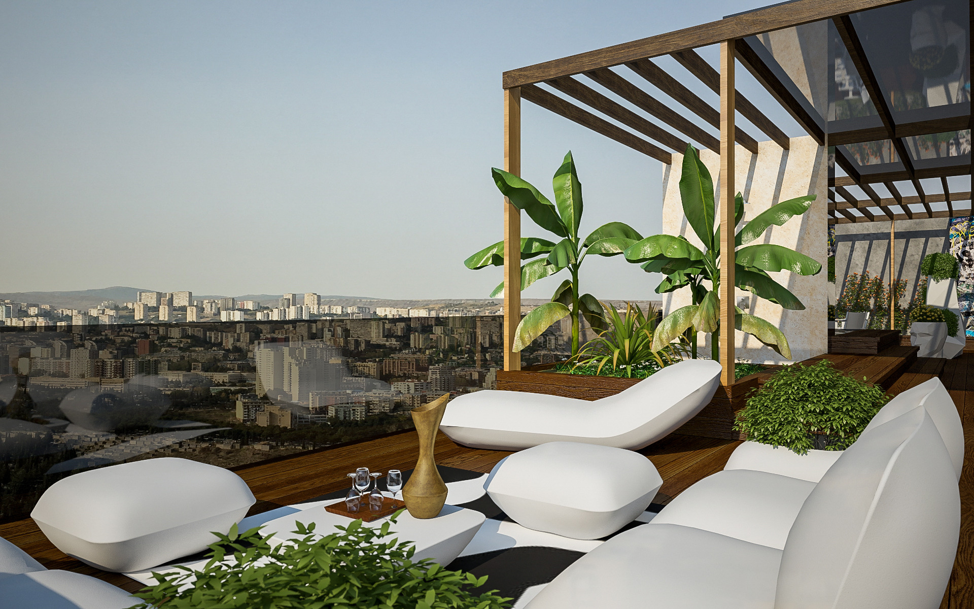 都市幻影 | 200 平米顶层公寓设计-31