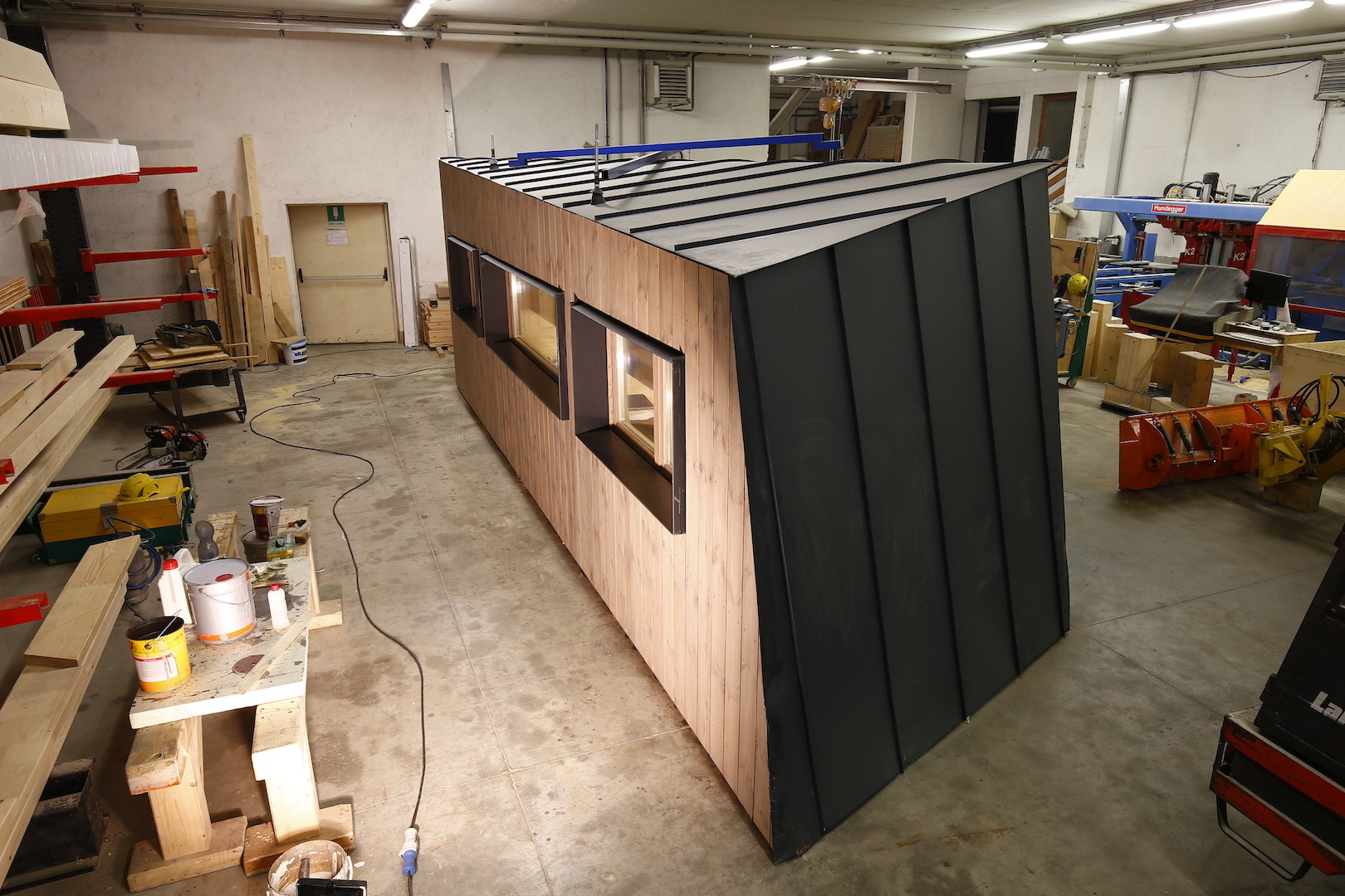 创新“TONY 移动办公室”设计，木结构建筑引领新潮流-1