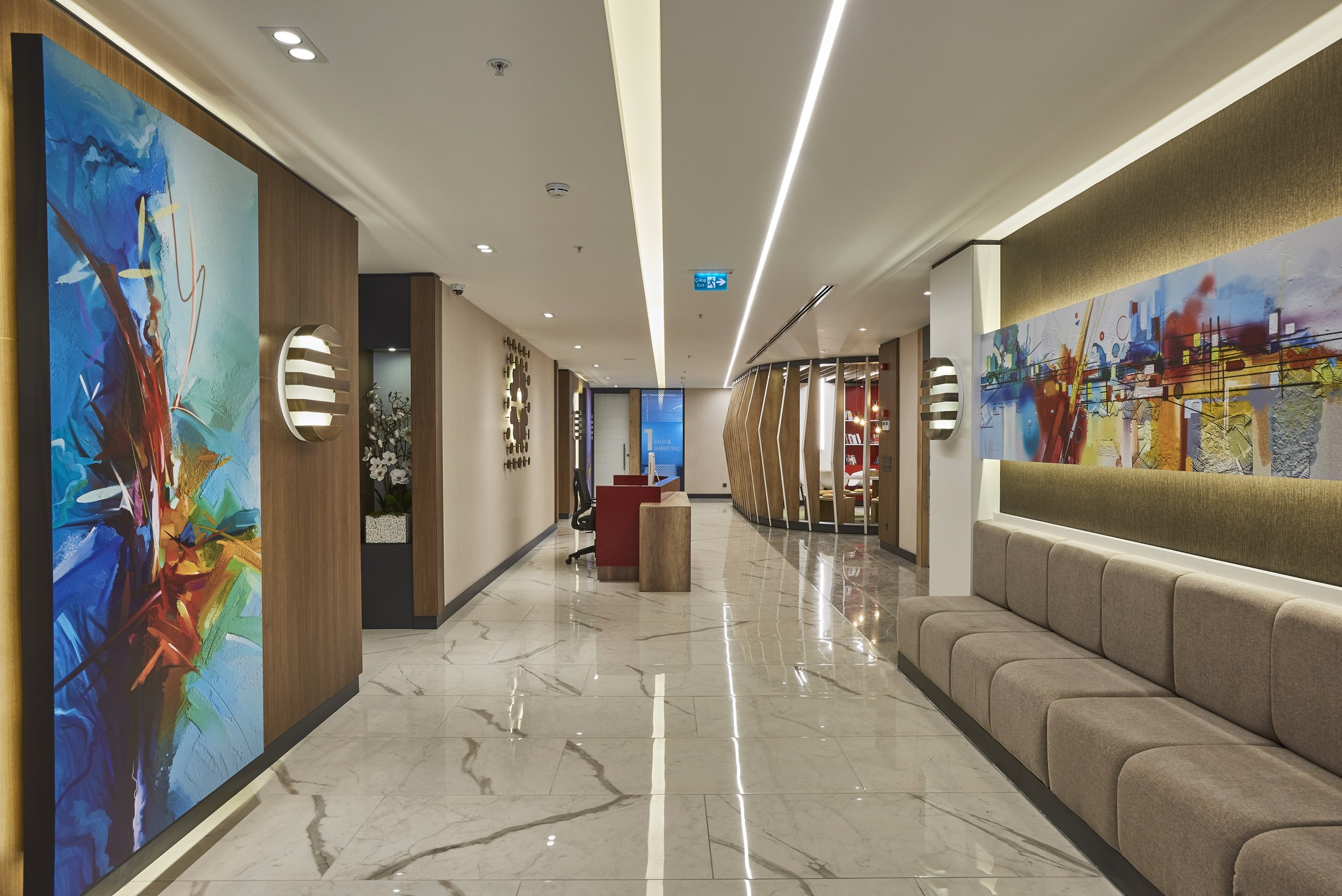 Imak Ofset 管理办公室,现代与有机的融合-6