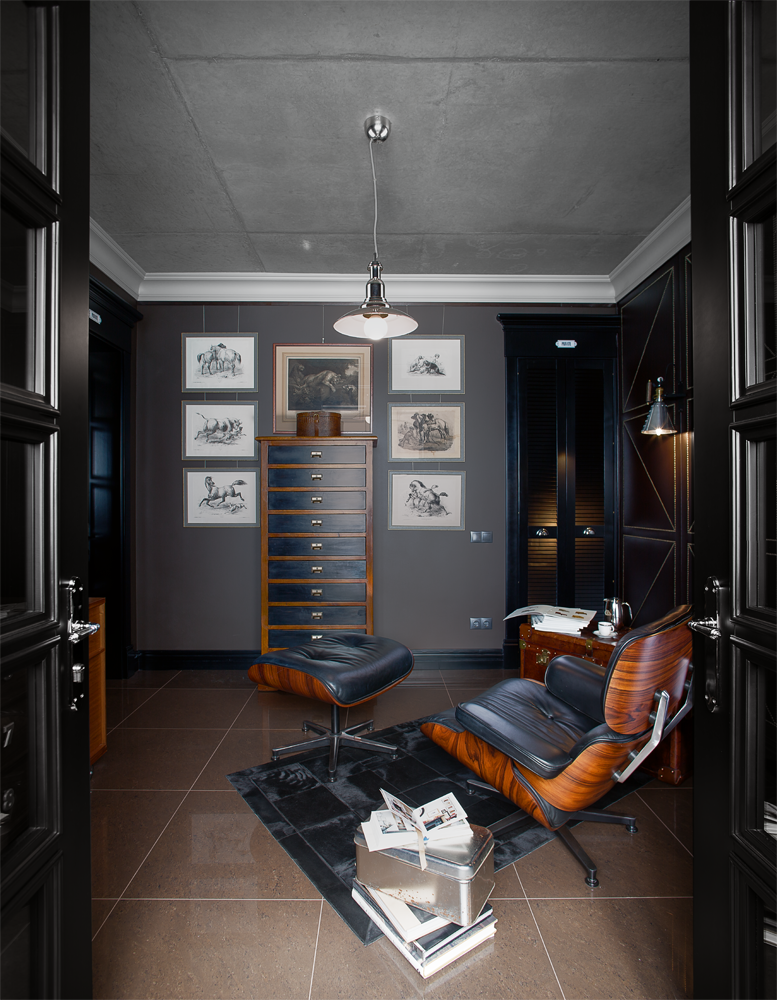 基辅魅力公寓变身 60 年代伦敦风办公室-37