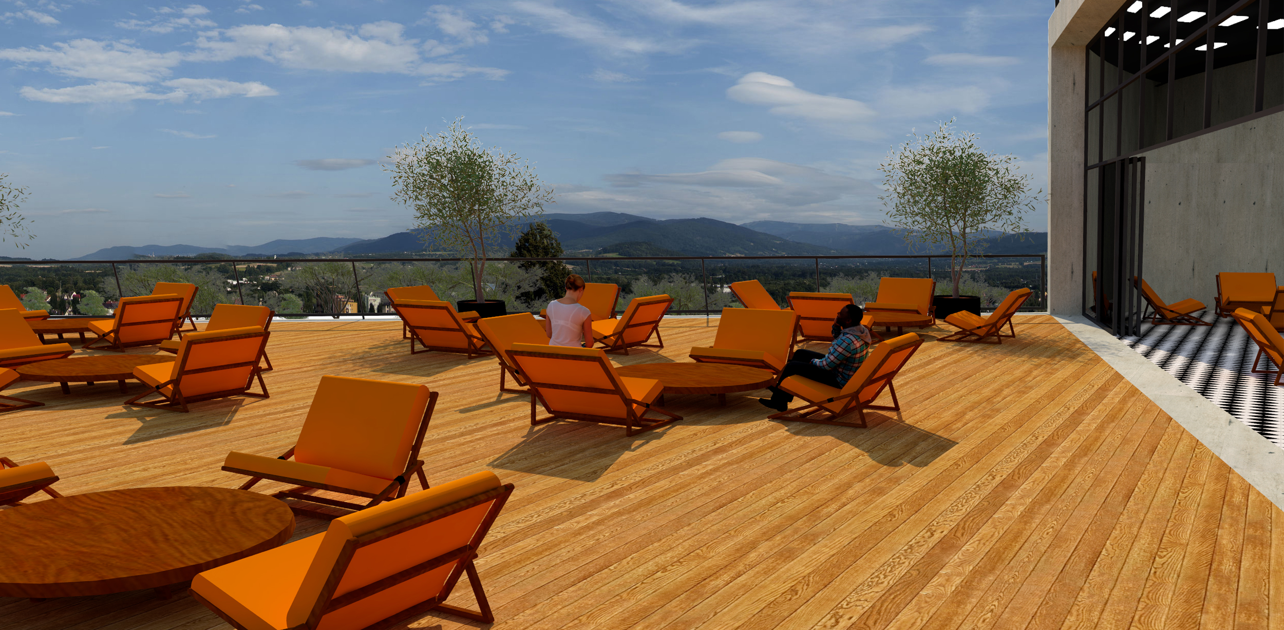 热带气候下的半开放式影院设计——以 Rwanda 的 King's Palace 为灵感-17