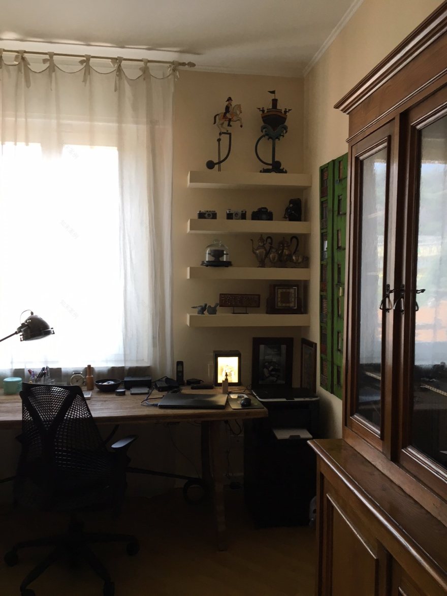 2017 年公寓室内设计案例 | 厨房与书房一体化改造-19