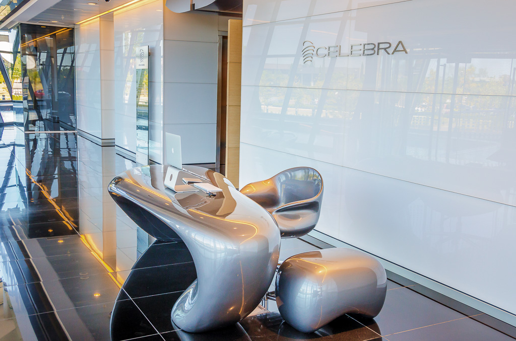 Celebra 大楼接待台区域-14