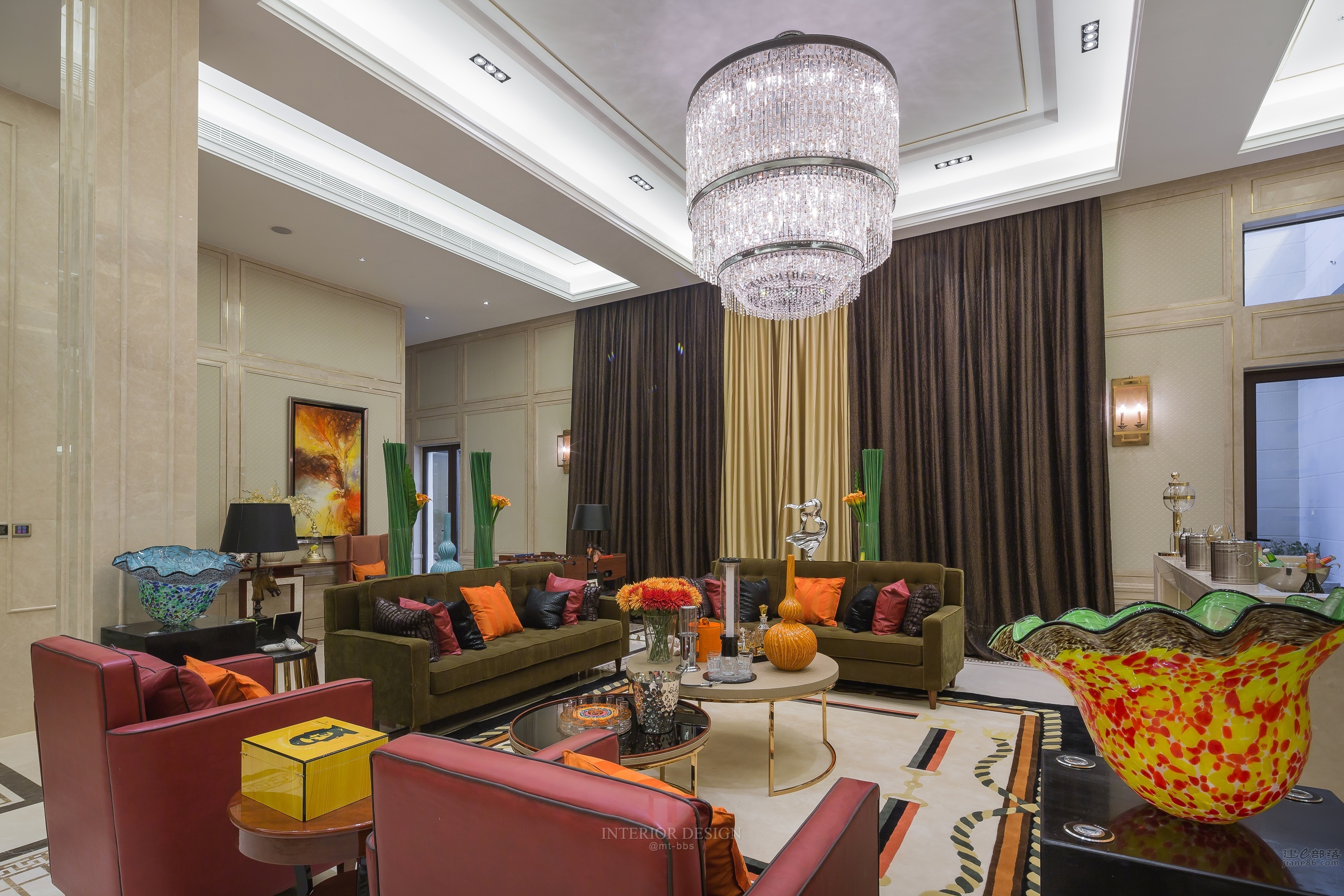 【上海李孙建筑设计】苏州中海国际社区AN户型别墅样板房-1