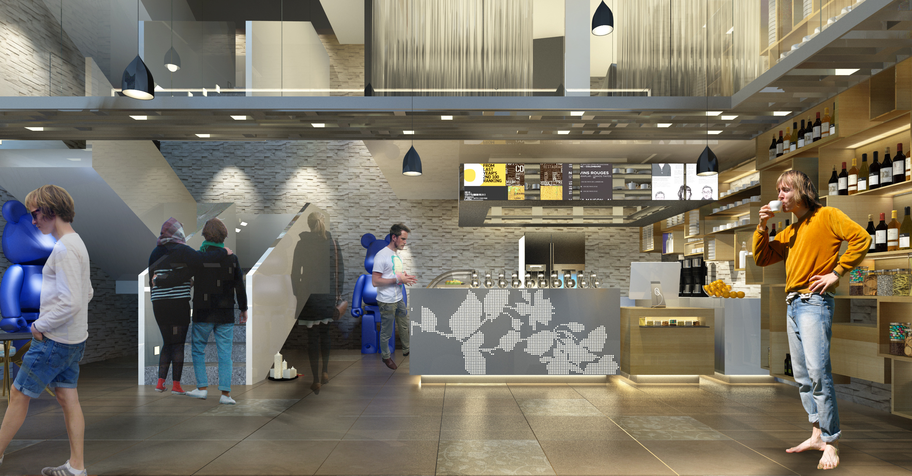 2015 年 Jasmine 咖啡厅室内设计-8